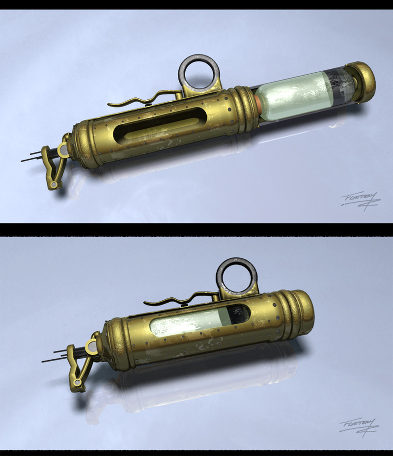 Illustration for article titled Who's your Big Daddy? Concept art from that cancelled Bioshock movie